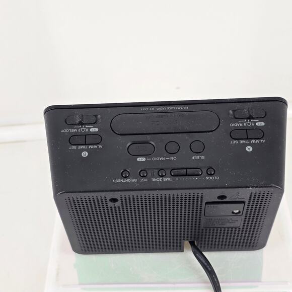 Sony Dream Machine ICF-C414 AM/FM Clock Radio – Tested Working - Picture 4 of 8